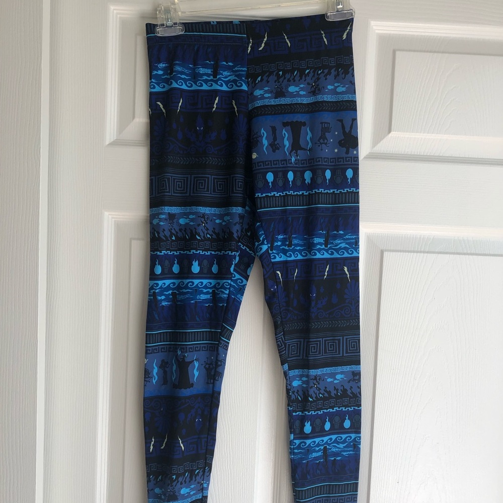 Disney Hercules Hades Pottery Leggings NWT.